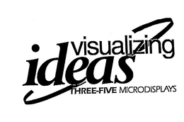 VISUALIZING IDEAS THREE-FIVE MICRODISPLAYS trademark