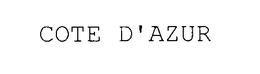COTE D'AZUR trademark