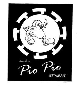 NEW YORK PIO PIO RESTAURANT trademark