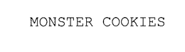 MONSTER COOKIES trademark