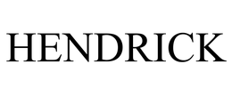 HENDRICK trademark