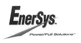 ENERSYS POWERFULL SOLUTIONS trademark