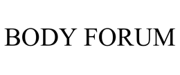 BODY FORUM trademark