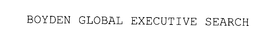 BOYDEN GLOBAL EXECUTIVE SEARCH trademark