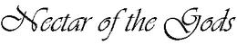 NECTAR OF THE GODS trademark