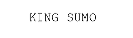 KING SUMO trademark