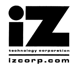 IZ TECHNOLOGY CORPORATION IZCORP.COM trademark