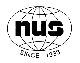 NUS SINCE 1933 trademark