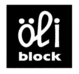 OLI BLOCK trademark