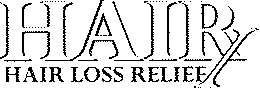 HAIR X HAIR LOSS RELIEF trademark