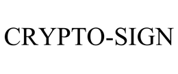 CRYPTO-SIGN trademark