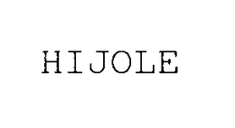 HIJOLE trademark