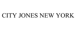 CITY JONES NEW YORK trademark