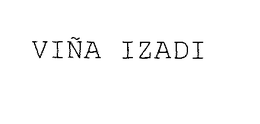 VINA IZADI trademark
