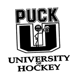 PUCK U UNIVERSITY OF HOCKEY trademark