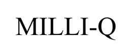 MILLI-Q trademark