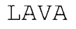 LAVA trademark