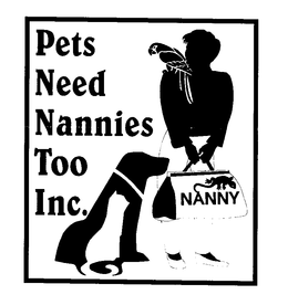 PETS NEED NANNIES TOO, INC. trademark