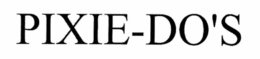 PIXI-EDO'S trademark