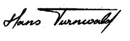 HANS TURNWALD trademark