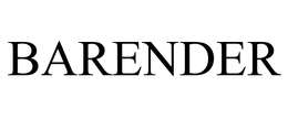BARENDER trademark