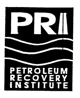PRI PETROLEUM RECOVERY INSTITUTE trademark