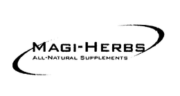 MAGI-HERBS ALL NATURAL SUPPLEMENTS trademark