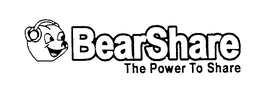 BEARSHARE THE POWER TO SHARE trademark