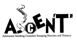 ASCENT ADOLESCENT SMOKING CESSATION ESCAPING NICOTINE AND TOBACCO trademark