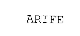 ARIFE trademark