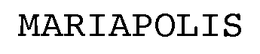 MARIAPOLIS trademark