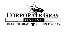 CORPORATE GRAY ONLINE BLUE TO GRAY GREEN TO GRAY trademark