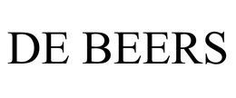 DE BEERS trademark