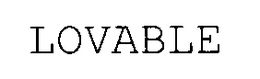 LOVABLE trademark