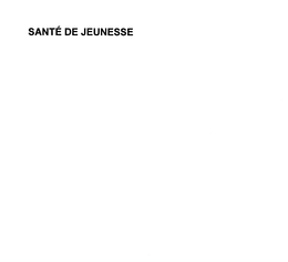 SANTE DE JEUNESSE trademark