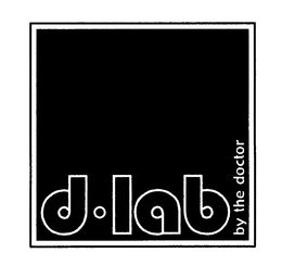 D LAB BY THE DOCTOR trademark