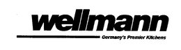 WELLMANN GERMANY'S PREMIER KITCHENS trademark