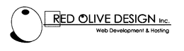 RED OLIVE DESIGN INC.  WEB DEVELOPMENT& HOSTING trademark