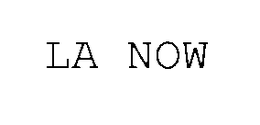 LA NOW trademark