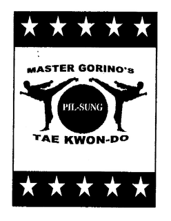 MASTER GORINO'S PIL-SUNG TAE KWON-DO trademark