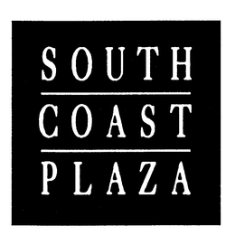 SOUTH COAST PLAZA trademark