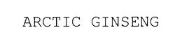 ARCTIC GINSENG trademark