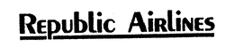 REPUBLIC AIRLINES trademark