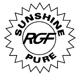 RGF SUNSHINE PURE trademark