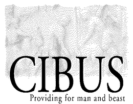 CIBUS PROVIDING FOR MAN AND BEAST trademark