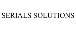 SERIALS SOLUTIONS trademark
