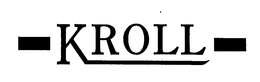 KROLL trademark