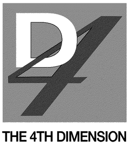 D4 THE 4TH DIMENSION trademark