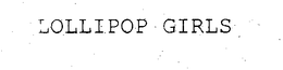 LOLLIPOP GIRLS trademark