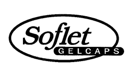 SOFLET GELCAPS trademark